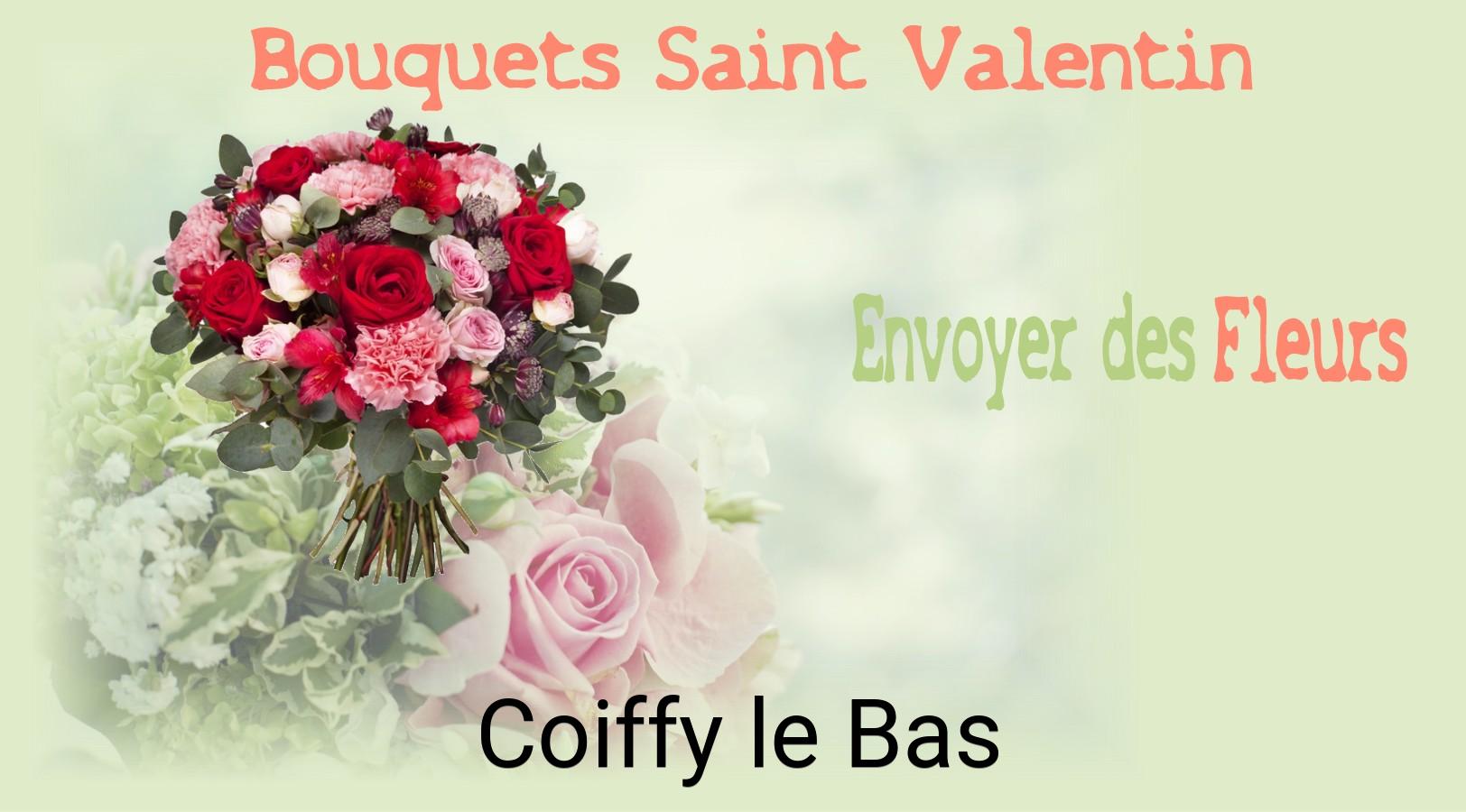 Roses de Saint-Valentin livrées à Coiffy-le-Bas